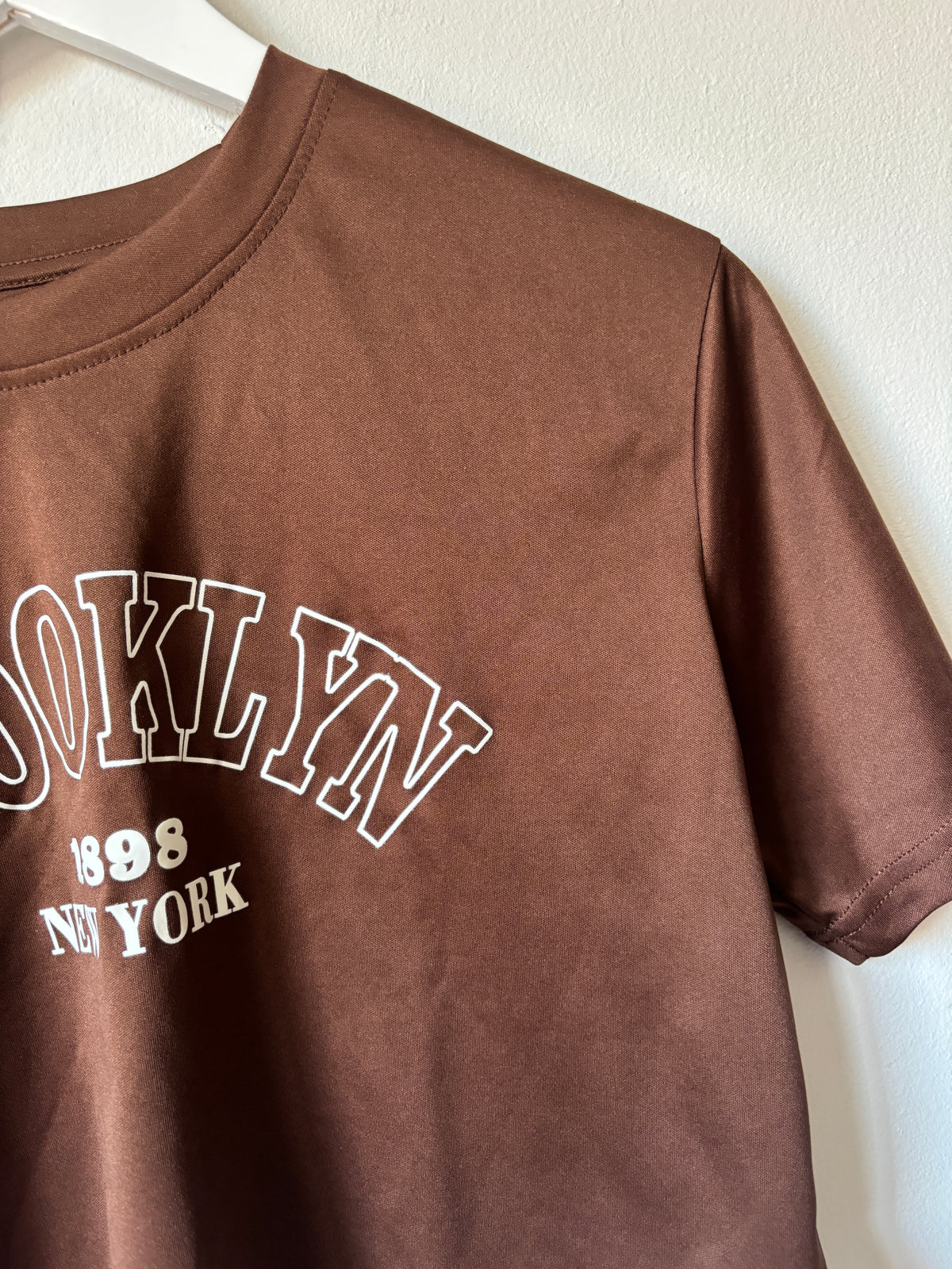 Bruine T-shirt | Shein | M