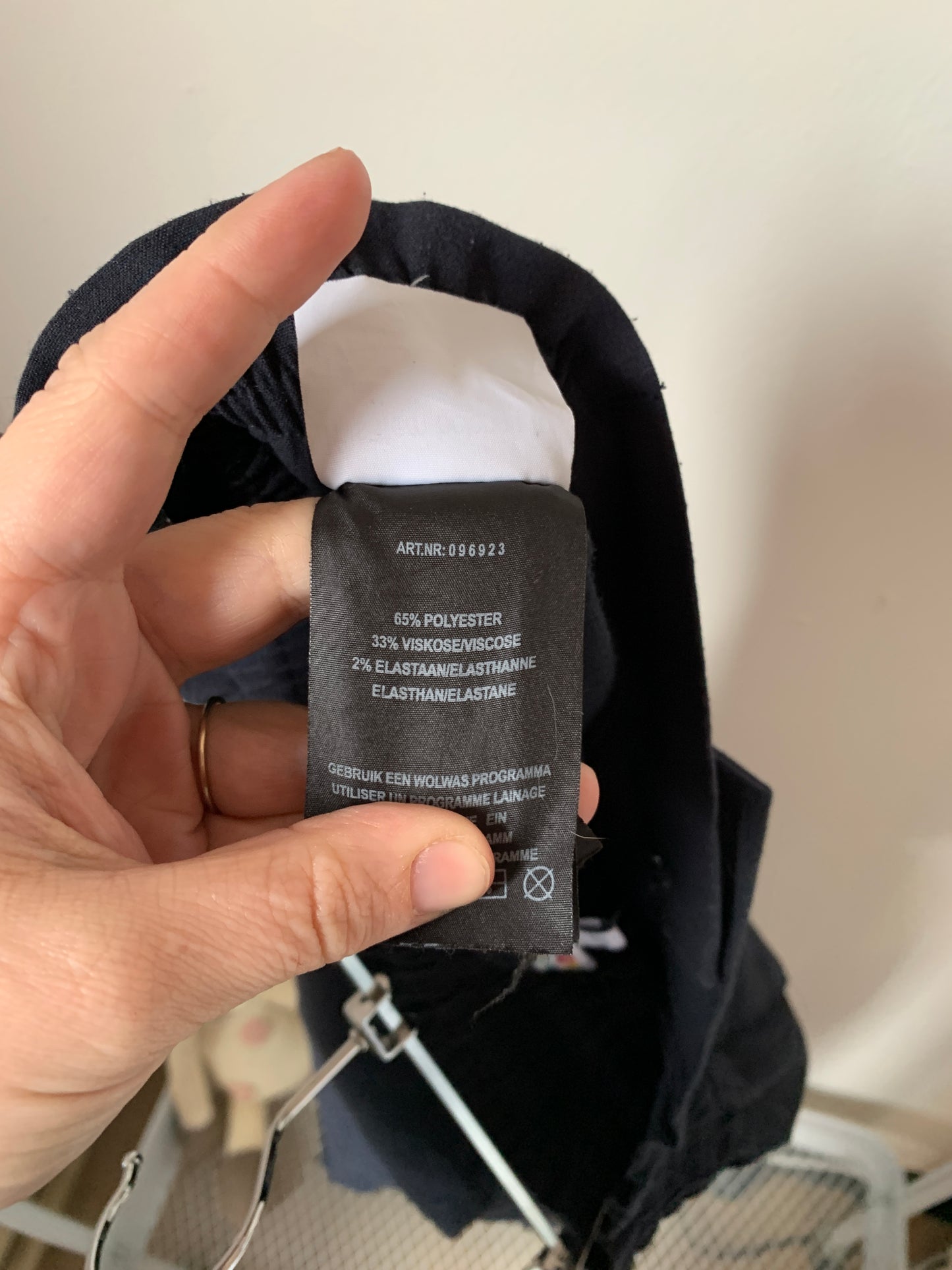 Marineblauwe broek πΈ