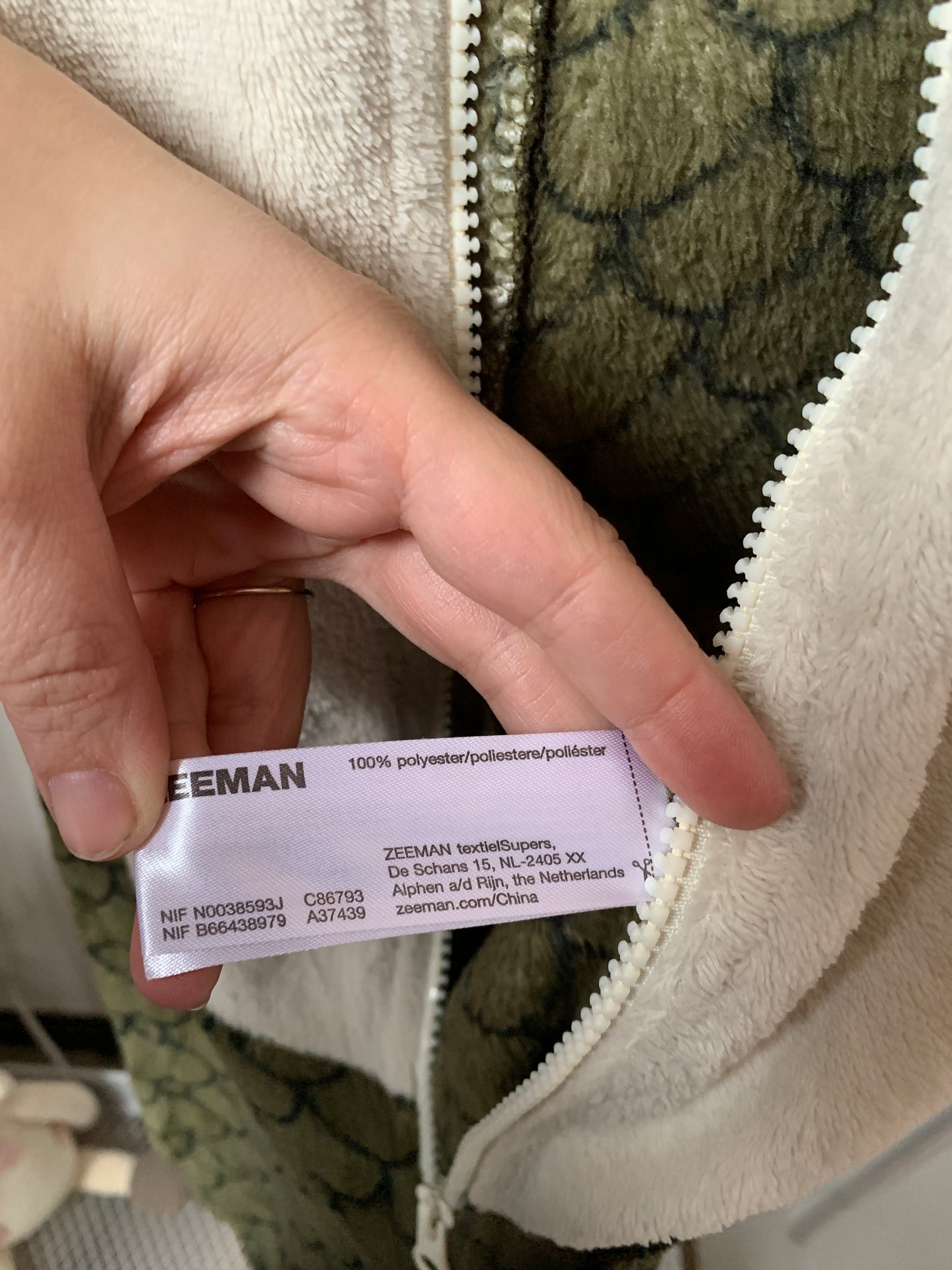 Zeeman onesie 92 - zeer goede staat ⚡