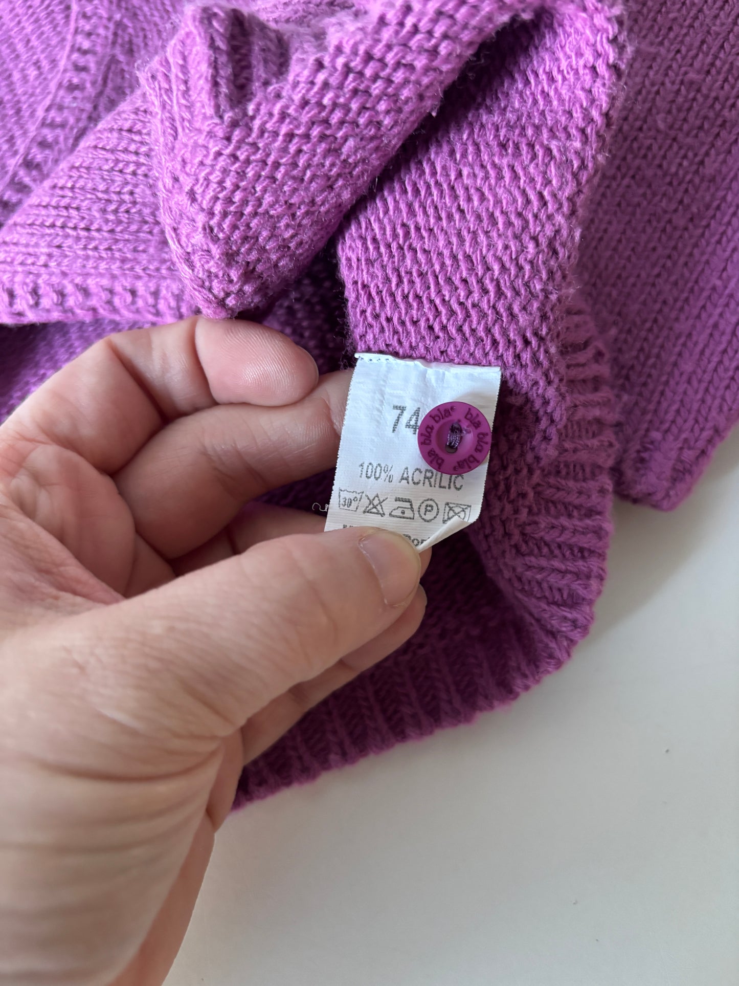 Bla bla bla cardigan 74 - Goede staat 💸
