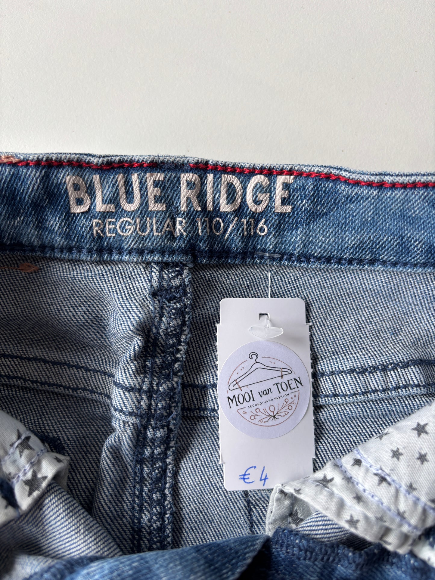 Jeansrokje met tijgerprint