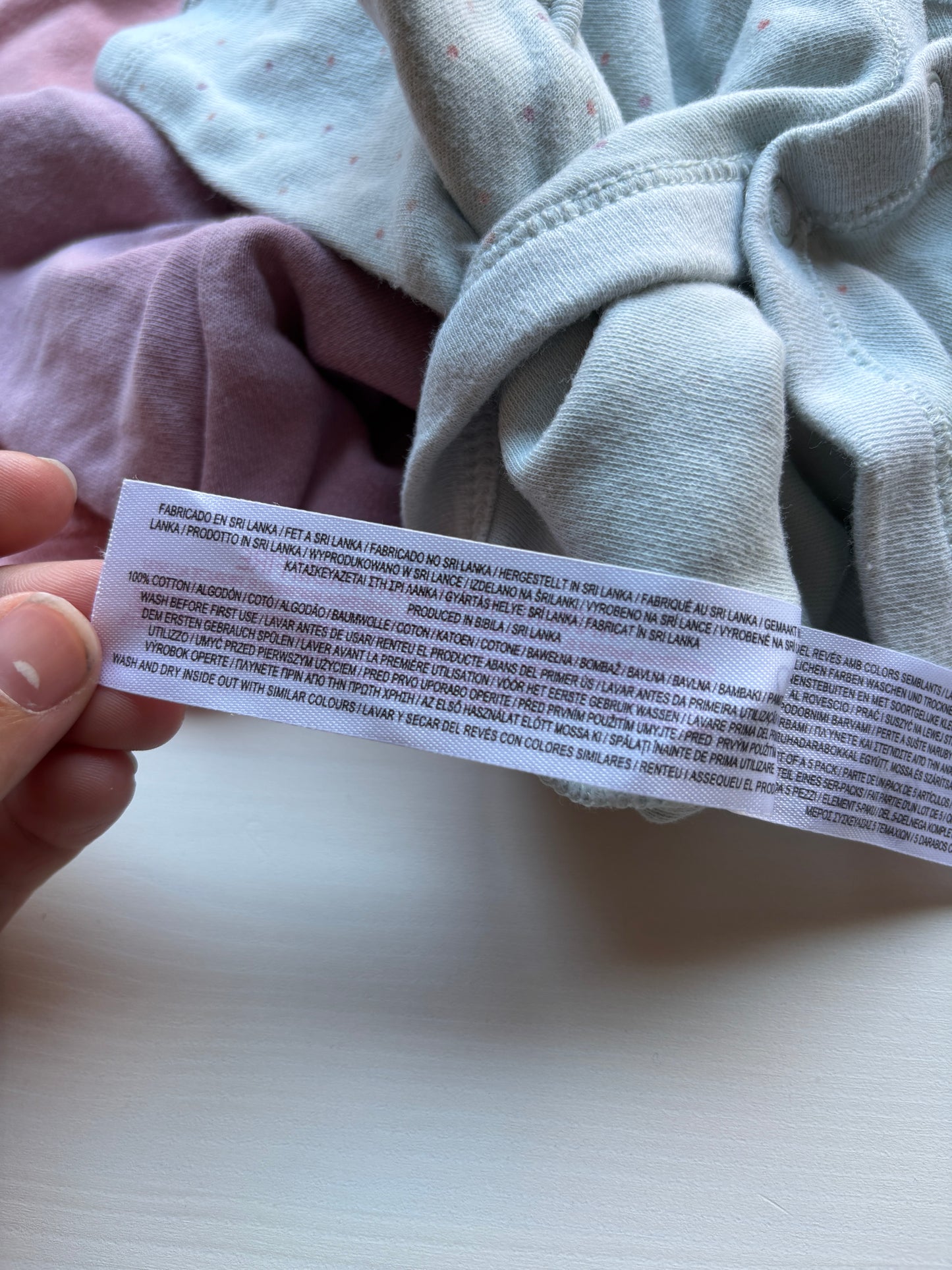 Bundel rompers met lange mouwen (3)