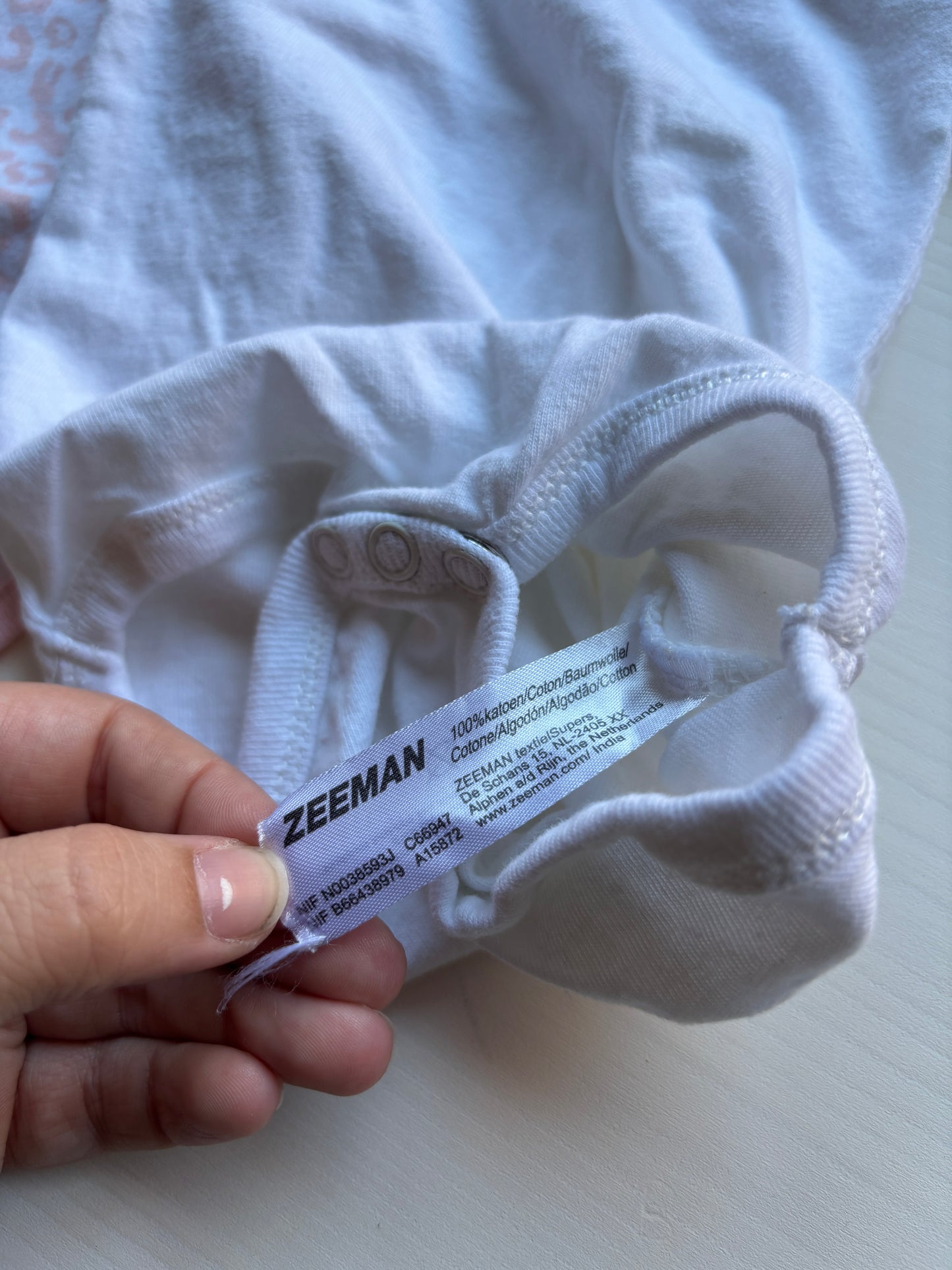 Bundel rompers met lang mouwen (2)