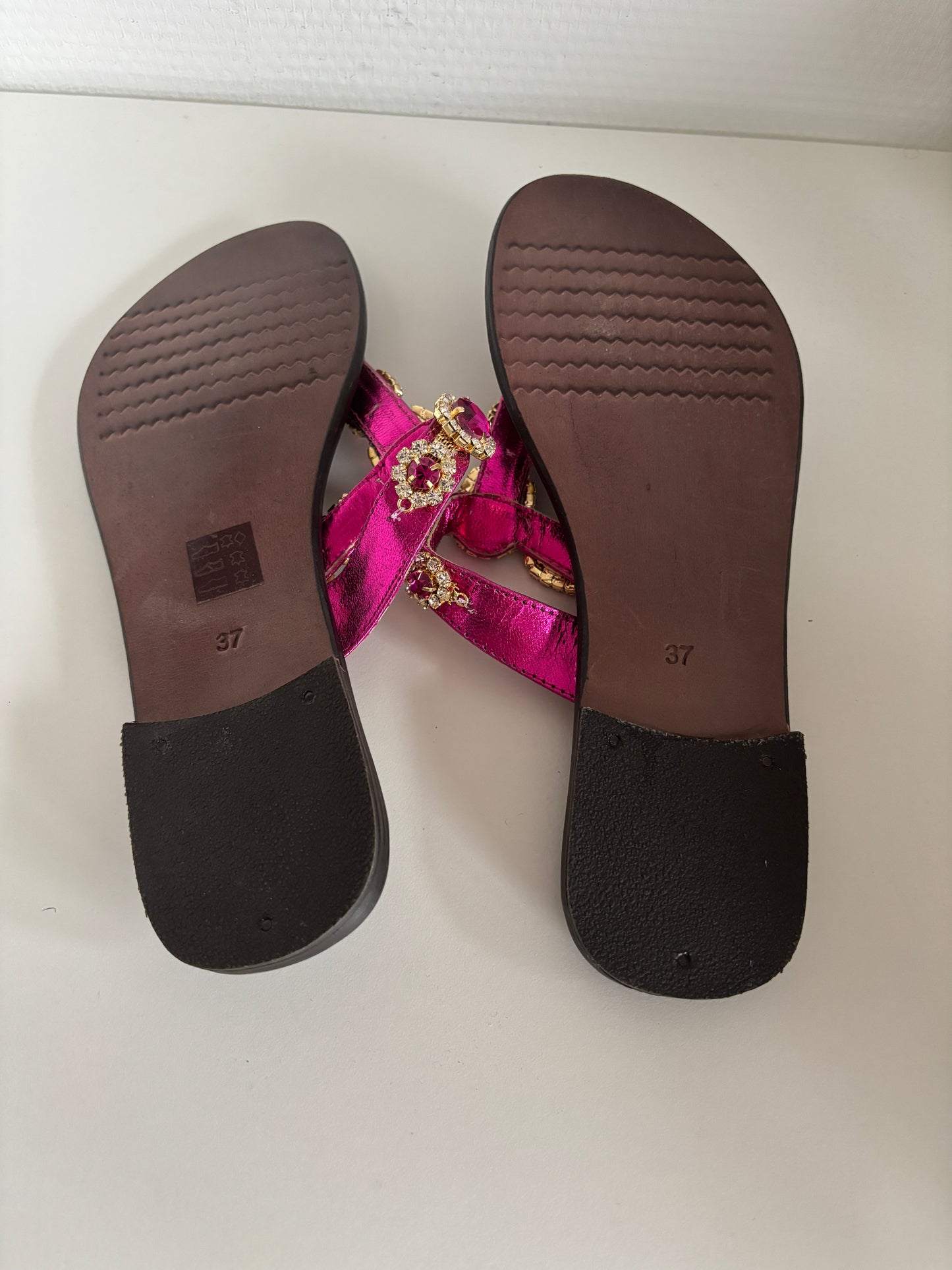 Roze slippers