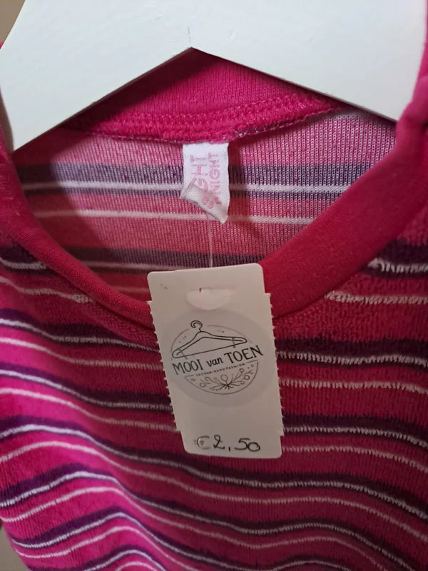 Roze tweedelige winterpyjama