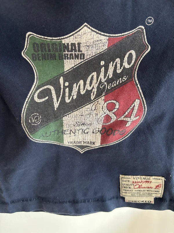 Marineblauwe longsleeve