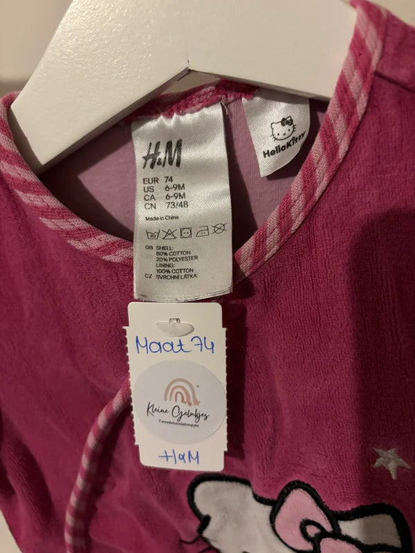 Roze winterpyjama Hello Kitty