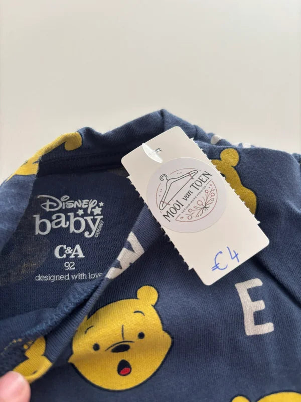 Winnie the Pooh setje: T-shirt en shortje