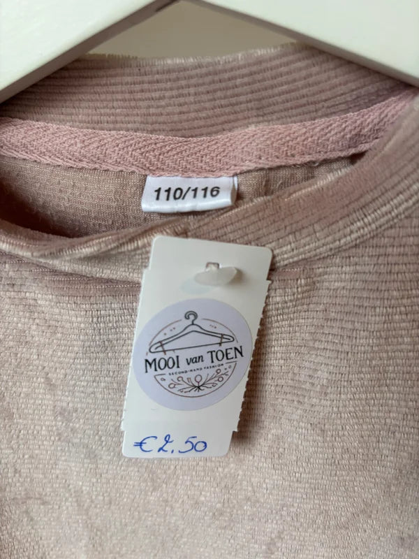 Lichtroze zachte trui