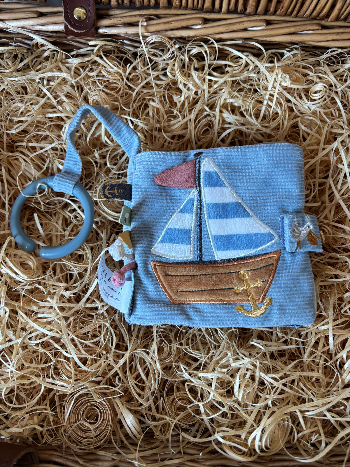 Blauw knisperboekje | Little Dutch