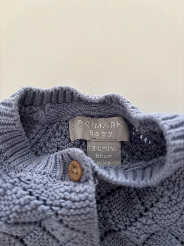 Blauw vestje | Primark | 68