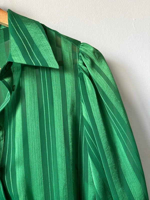 Second Female - groene jurk - S