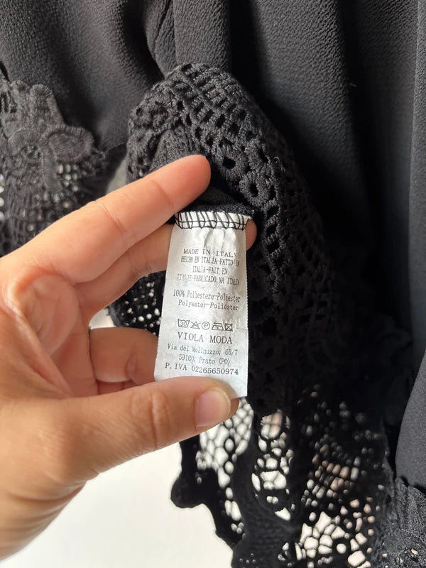 Zwarte blouse | M