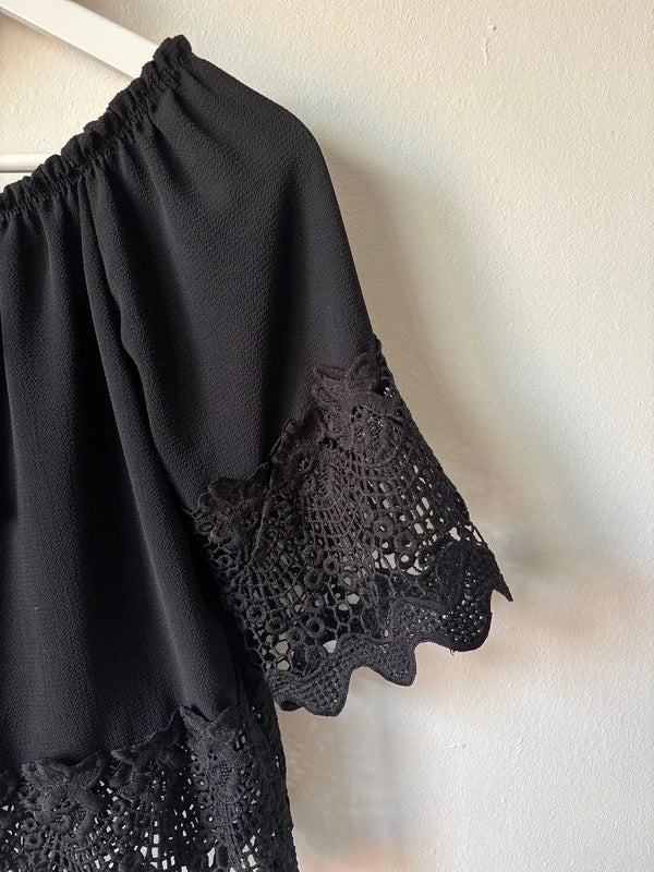 Zwarte blouse | M