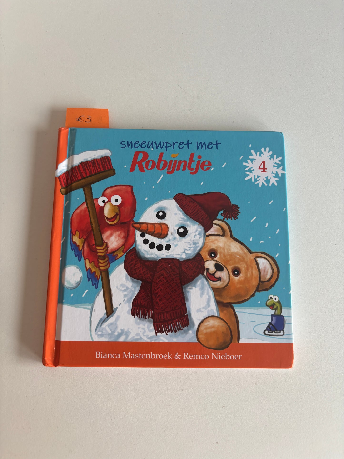 Sneeuwpret met robijntje