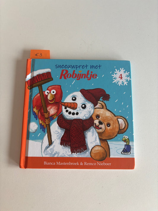 Sneeuwpret met robijntje