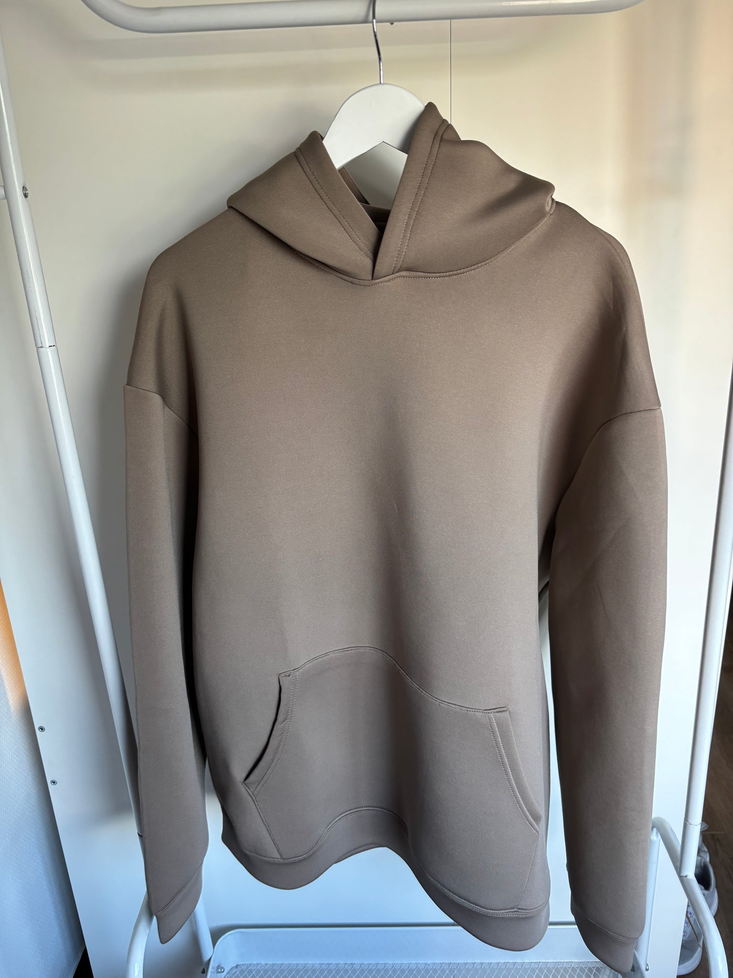 Beige tracksuit sweater