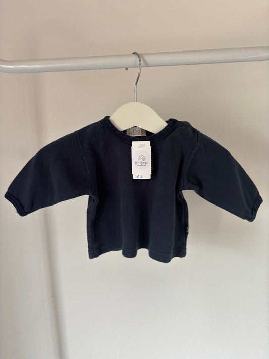 Marineblauwe longsleeve