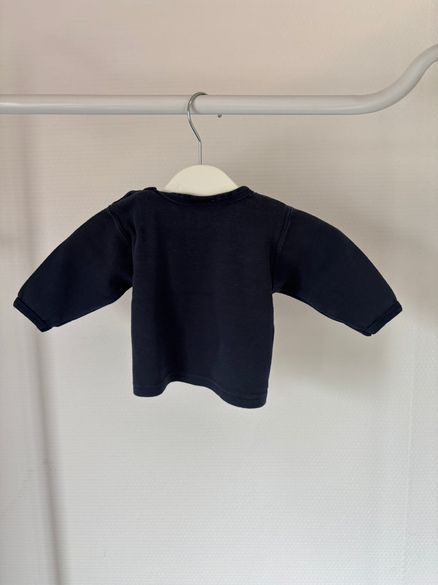 Marineblauwe longsleeve