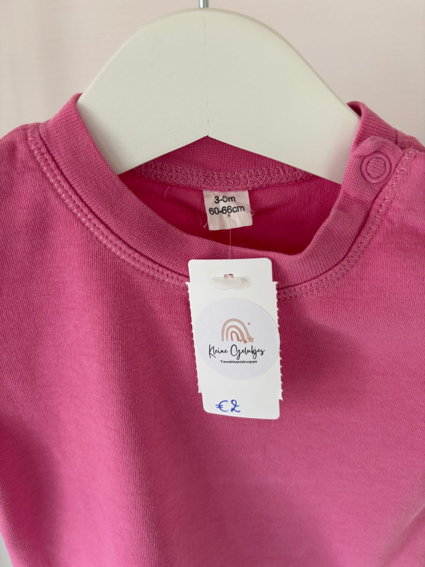 Roze T-shirt