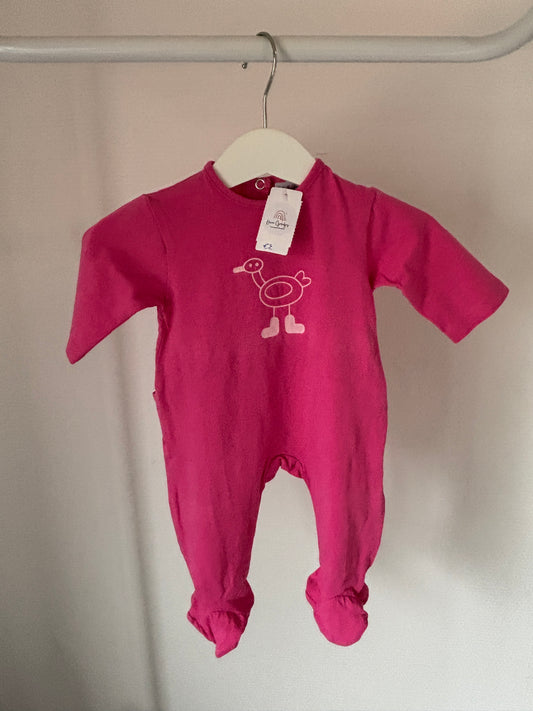 Roze eendelige pyjama