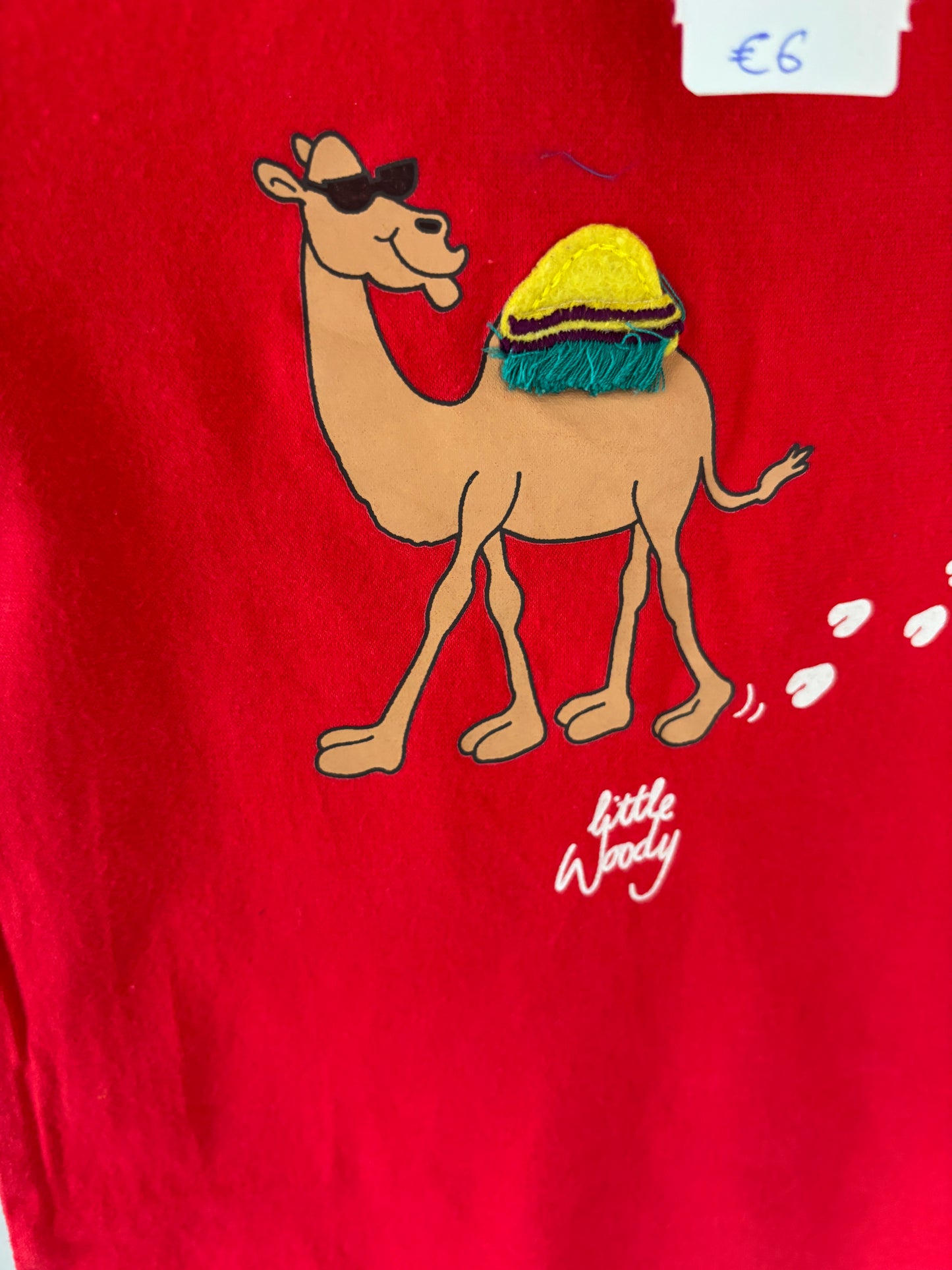 Rode eendelige zomerpyjama