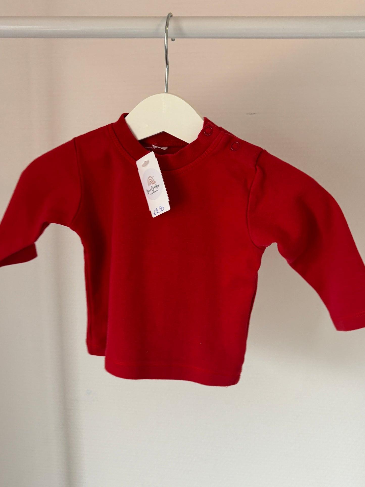 Rode basic longsleeve