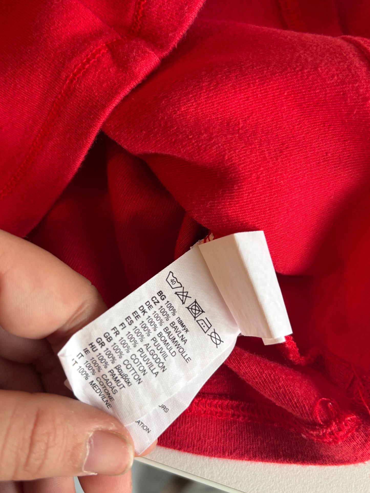 Rode basic longsleeve