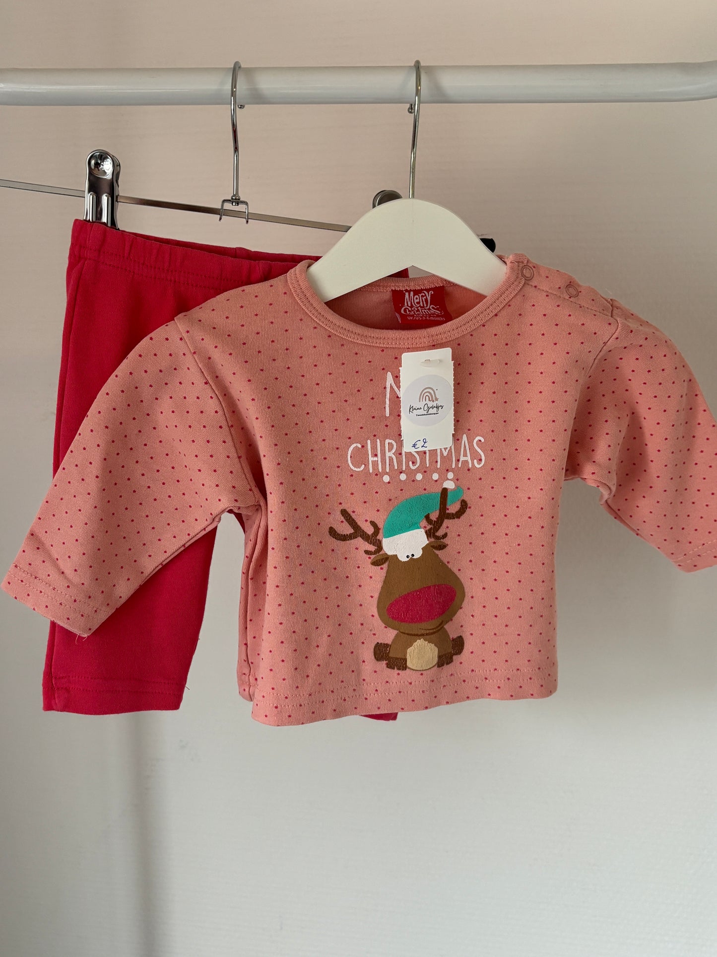 Tweedelige kerstpyjama