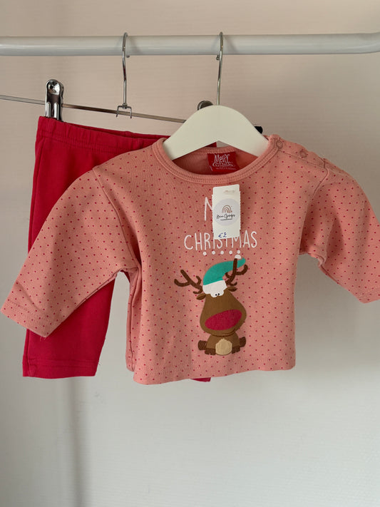 Tweedelige kerstpyjama