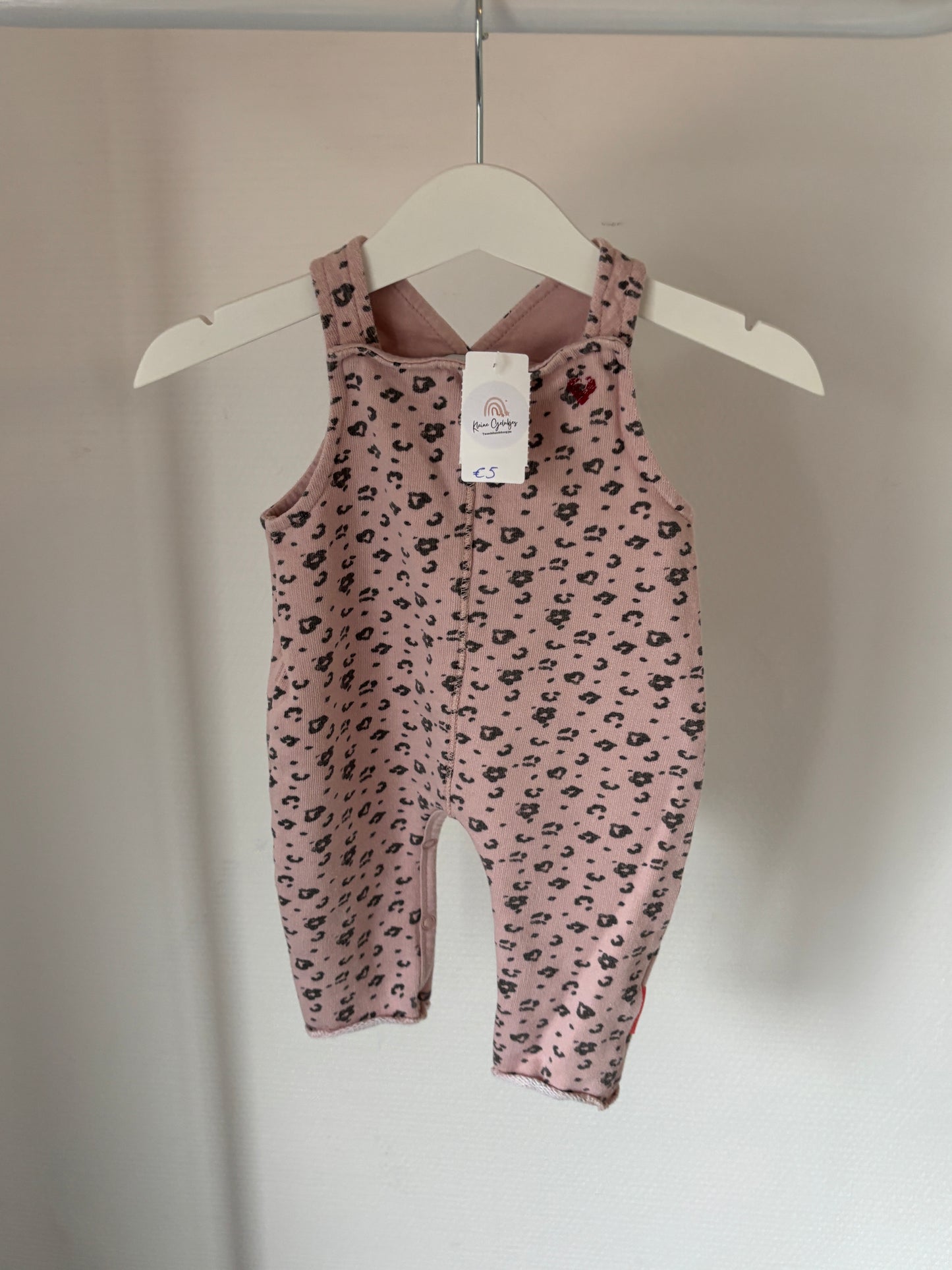 Lichtroze pantersalopette