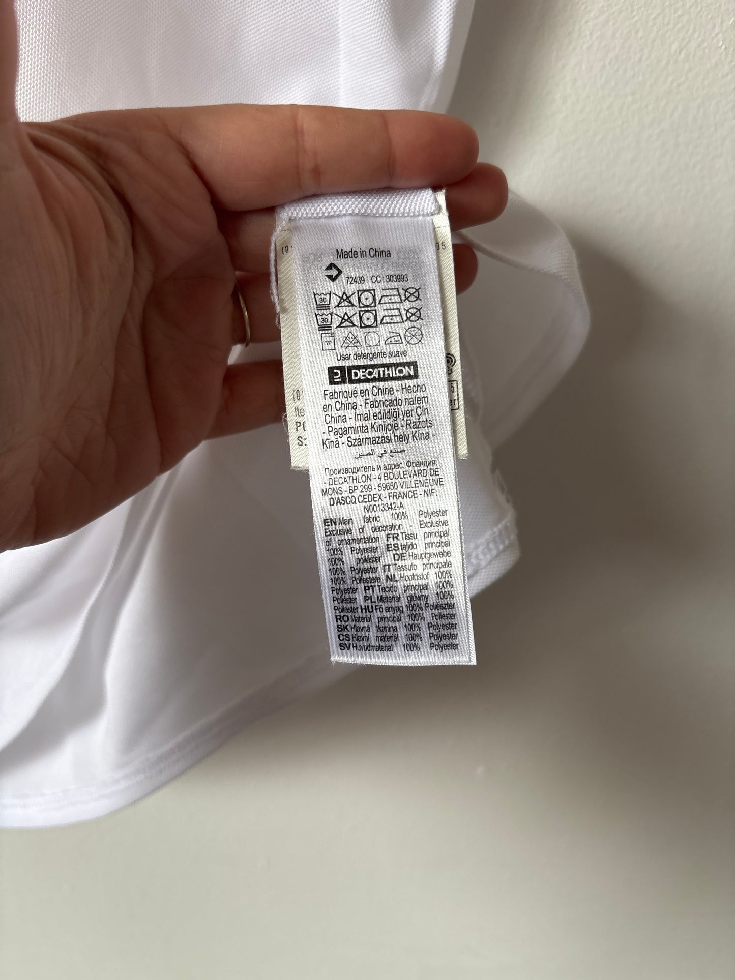 Decathlon sport polo M - nieuw💸
