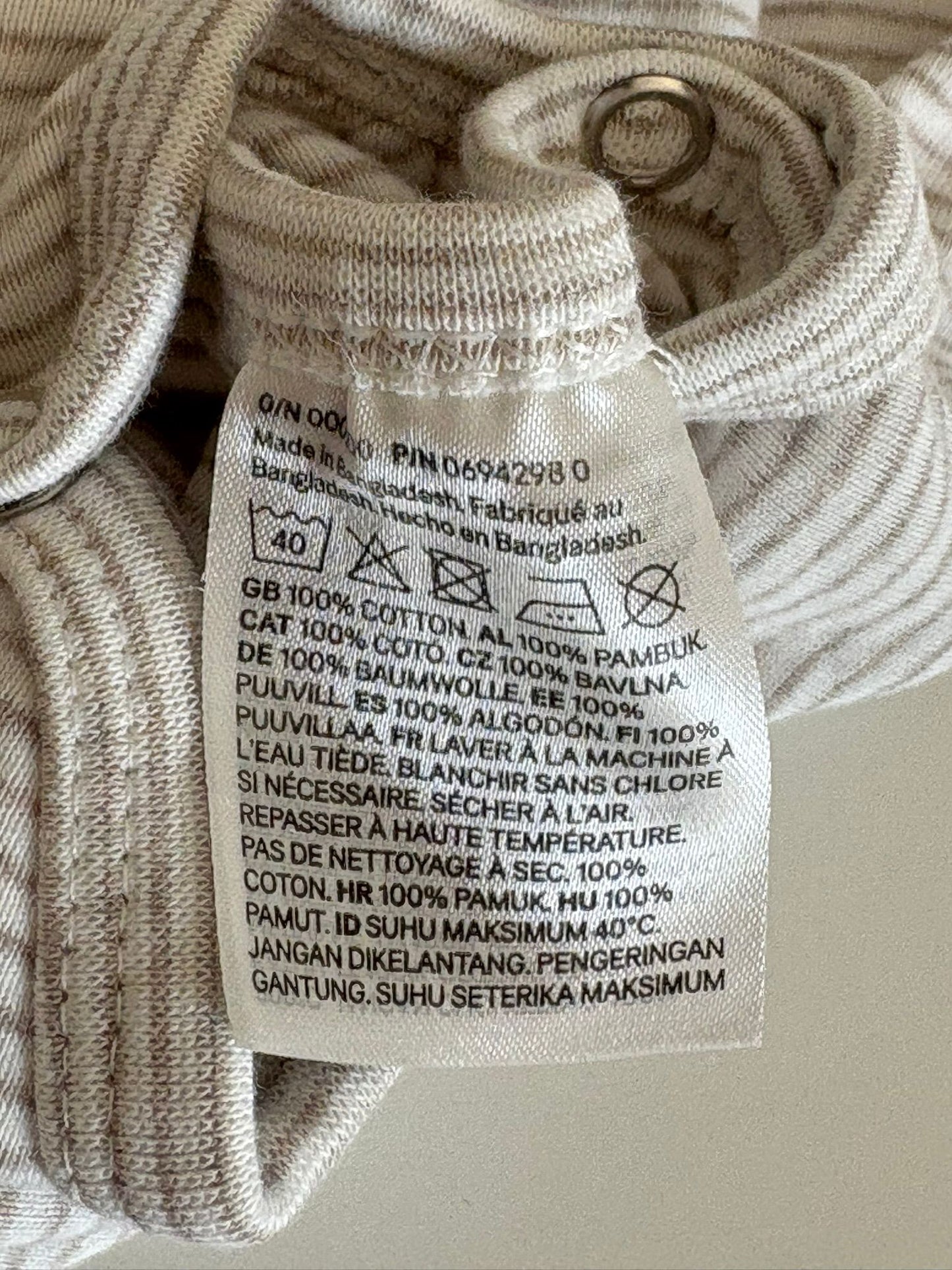 Bundel overslagrompers met lange mouwen (2)