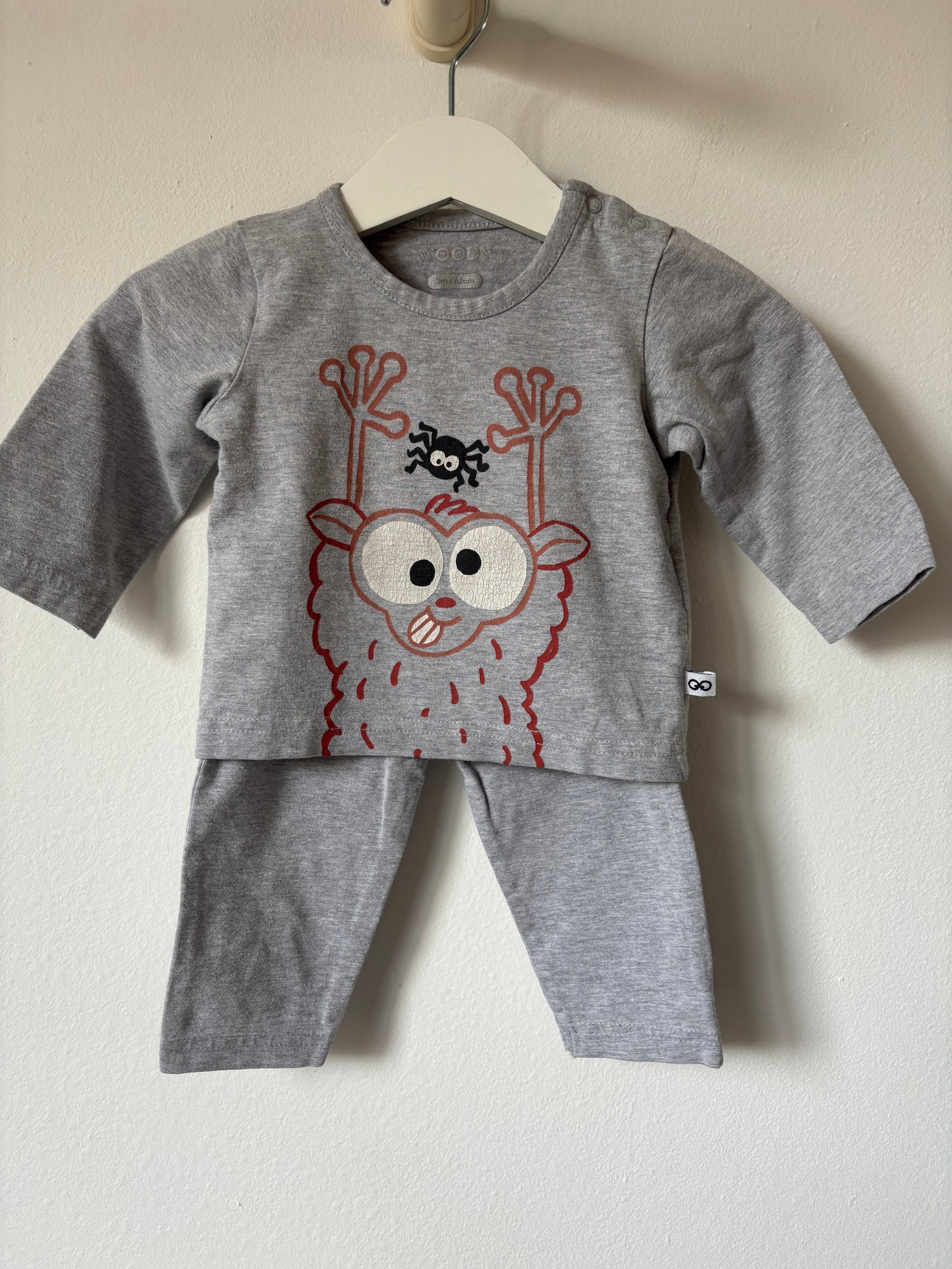 Woody pyjama 62 - goede staat ⭐