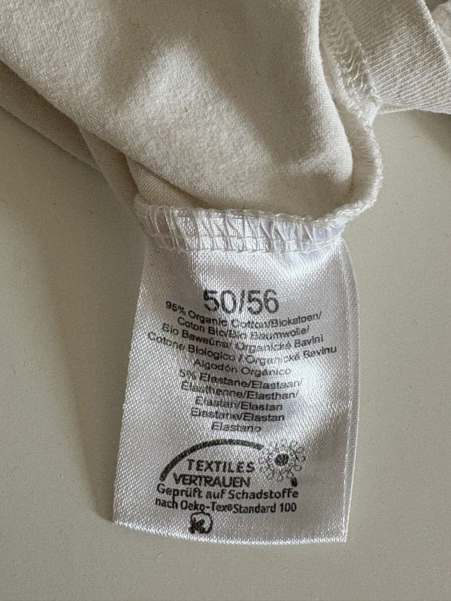 Witte tweedelige pyjama met egeltjes