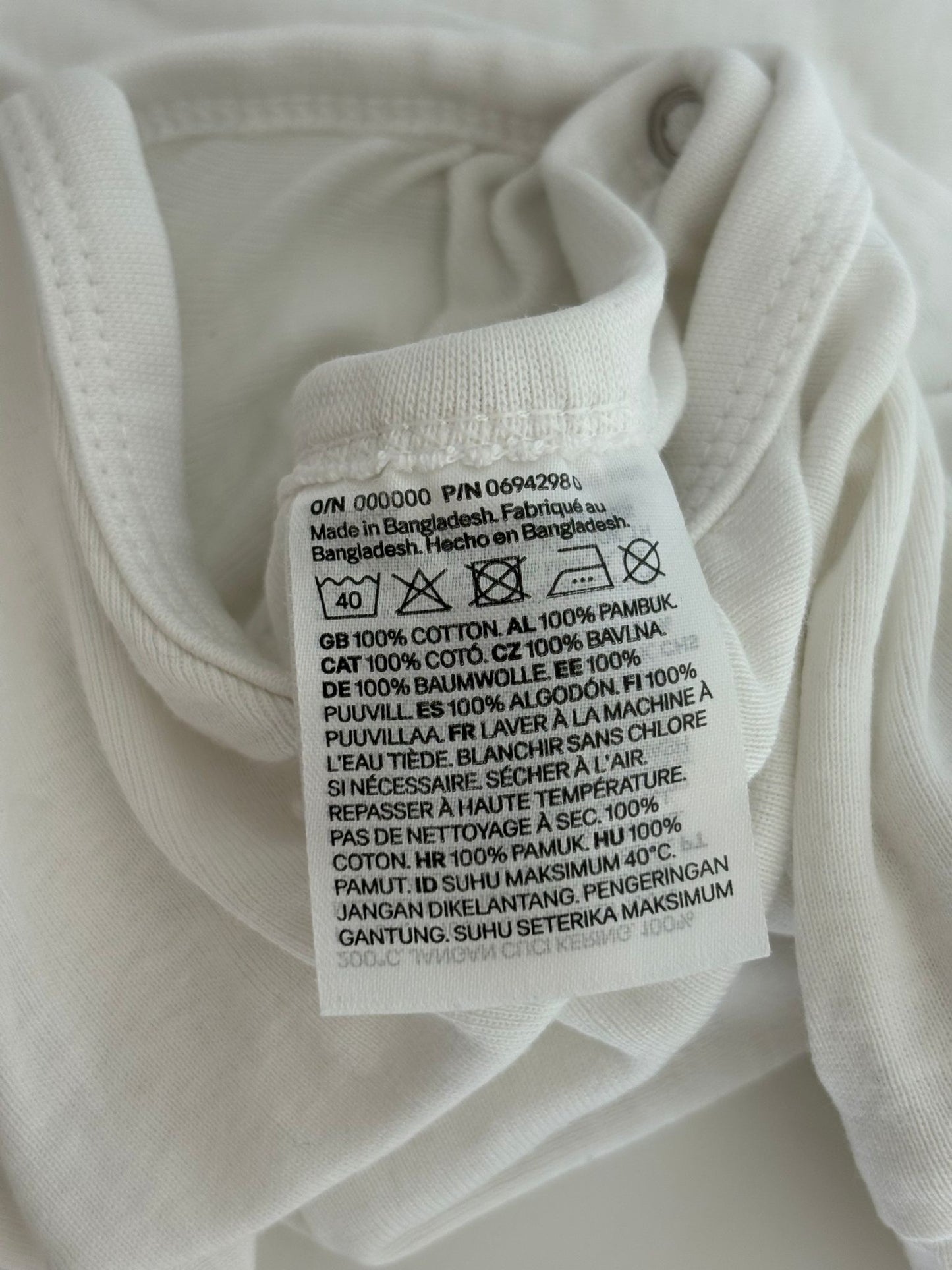 Bundel overslagrompers met lange mouwen (2)