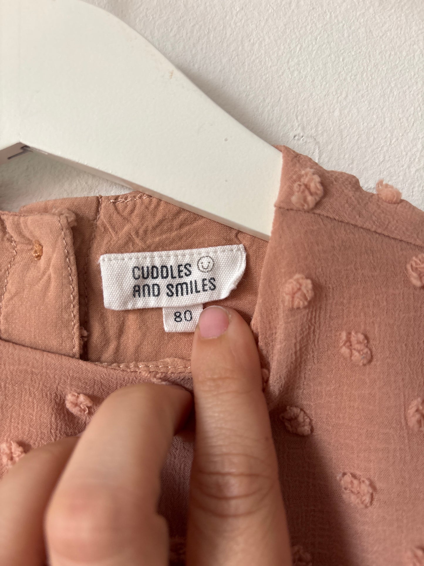 Cuddles&Smiles jurkje 80 - nieuwstaat 💸