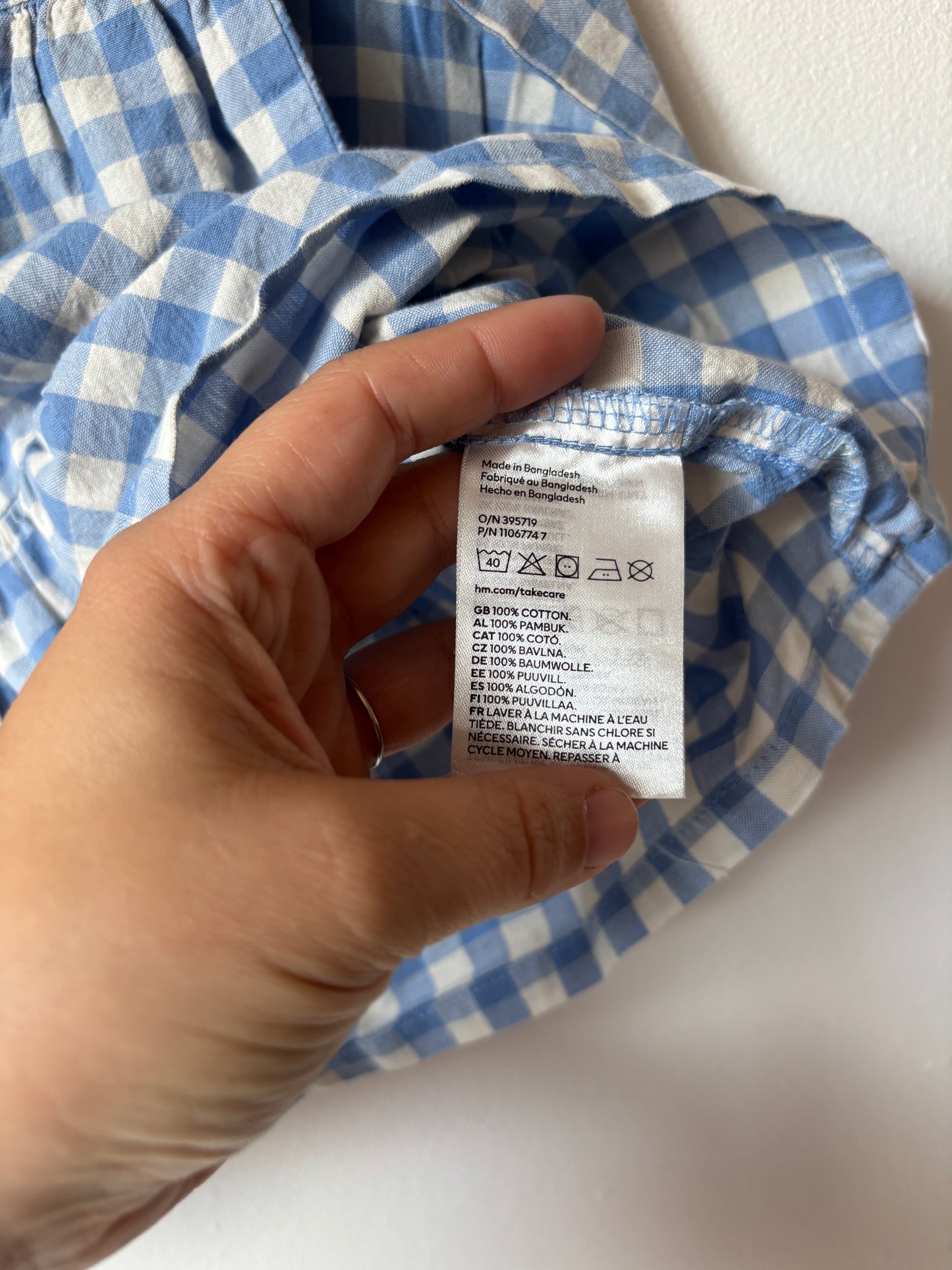 H&M jurkje 74 - zeer goede staat