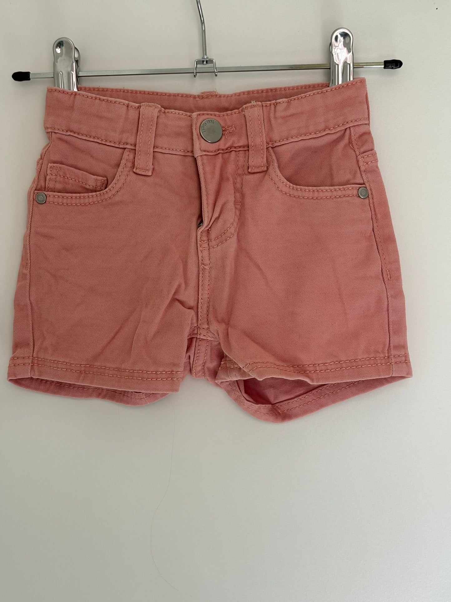 Roze jeansshort