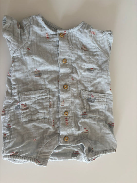 Lichtblauw zomerboxpakje