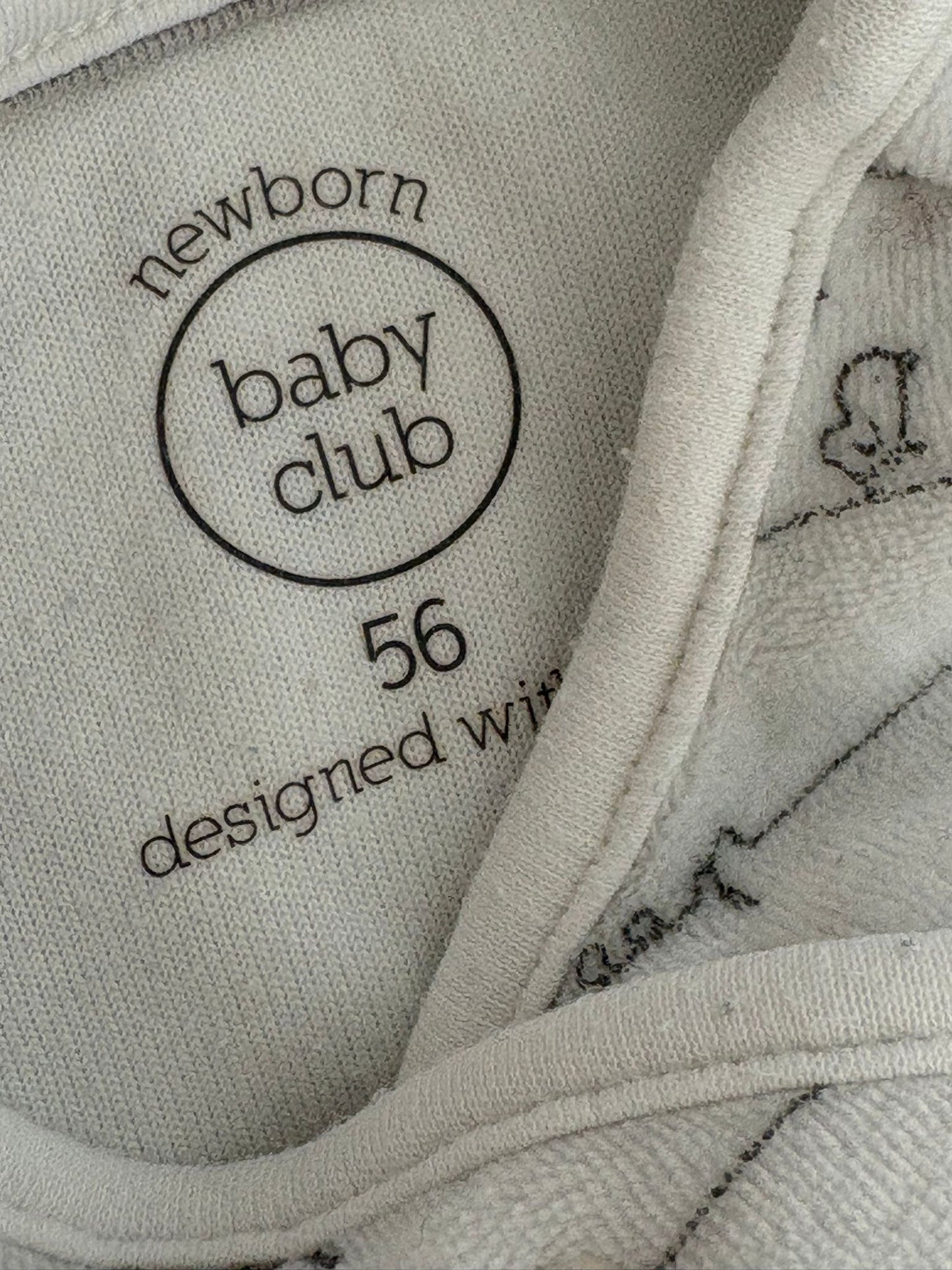 Witte eendelige winterpyjama