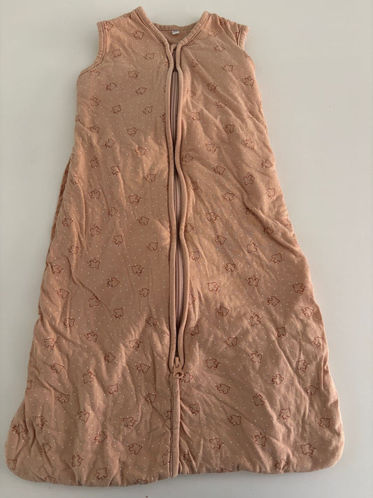 Pasteloranje slaapzak