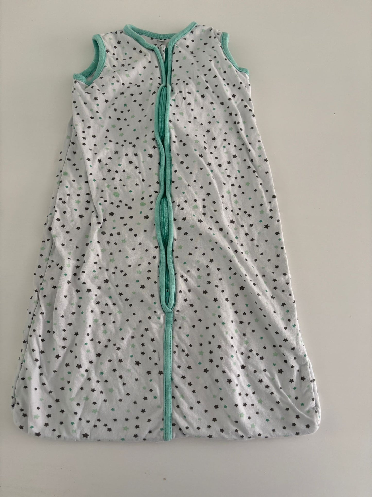 Witte slaapzak met sterretjes