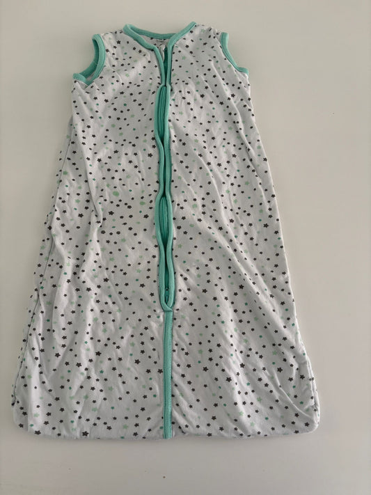 Witte slaapzak met sterretjes