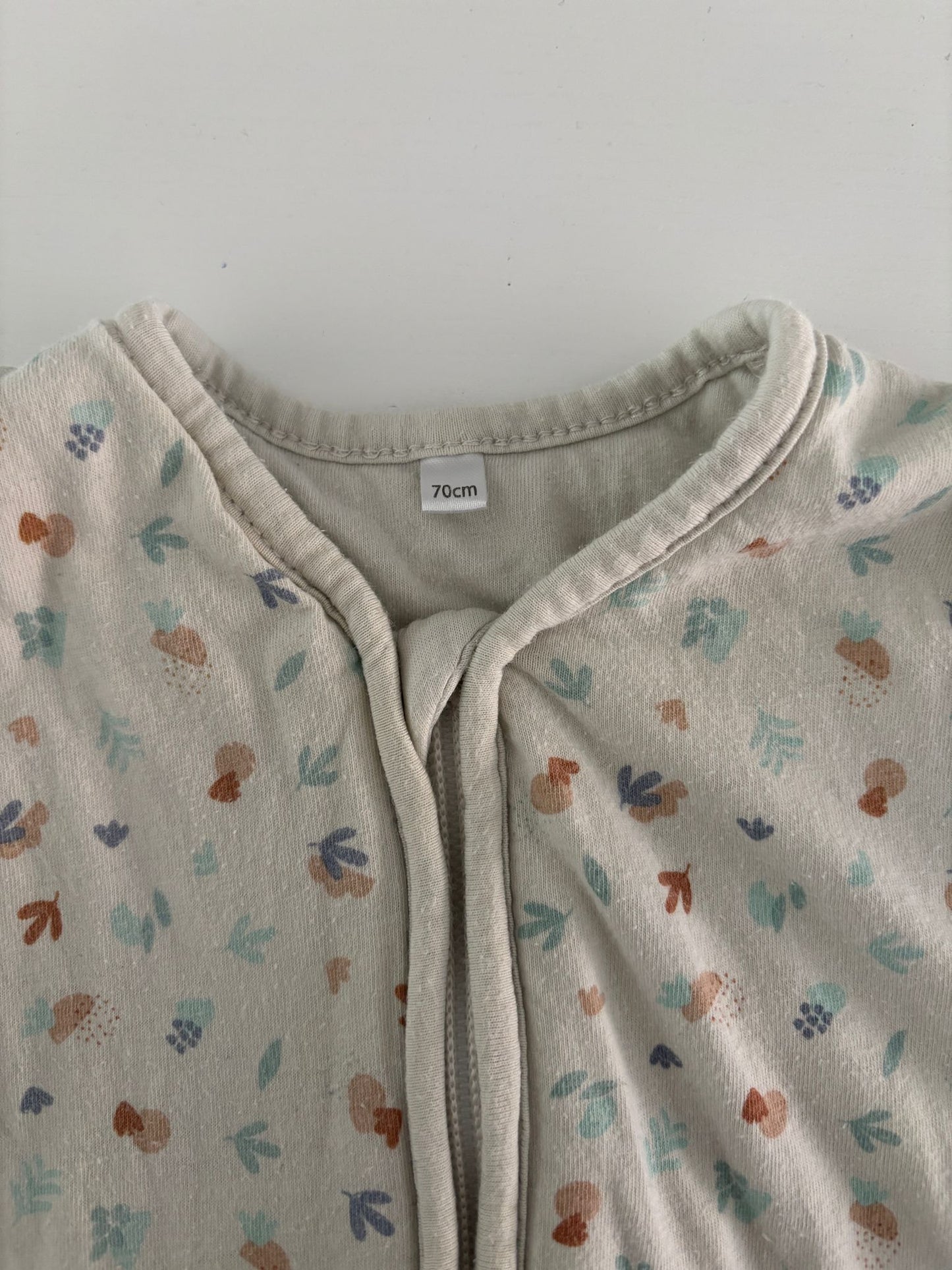 Crèmekleurige slaapzak