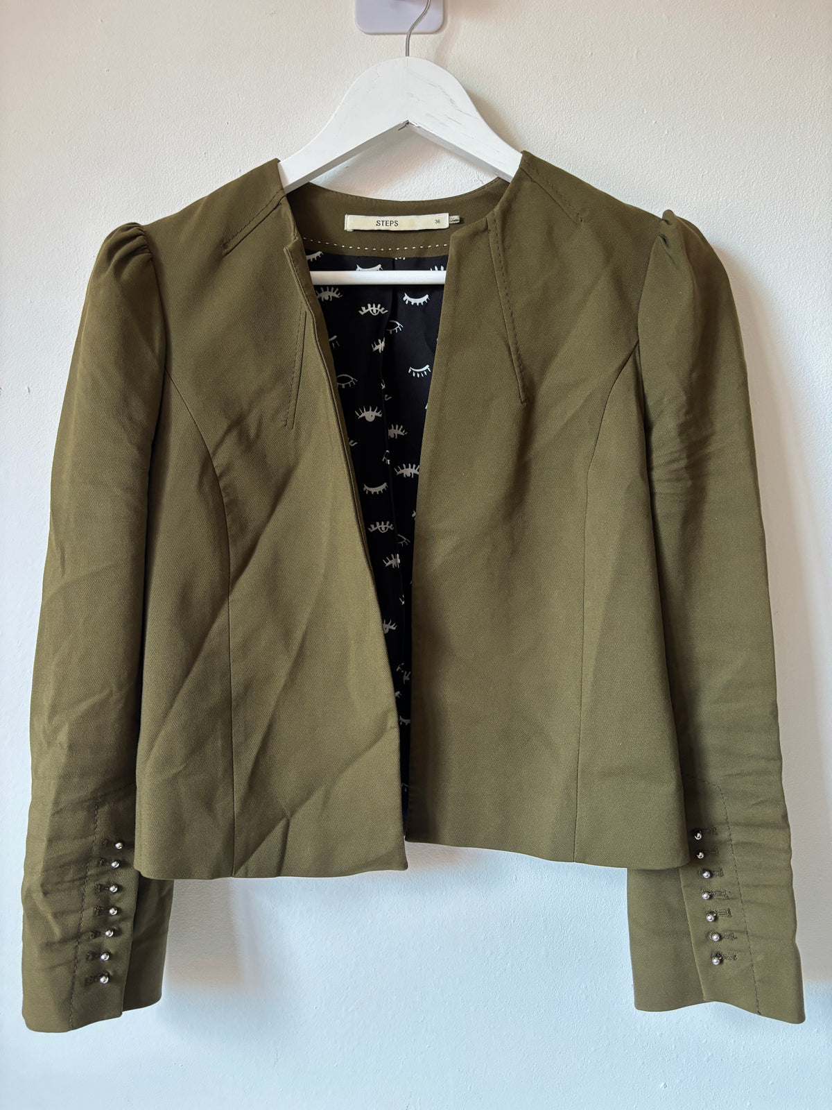 Khaki blazer/jas | Steps | 36