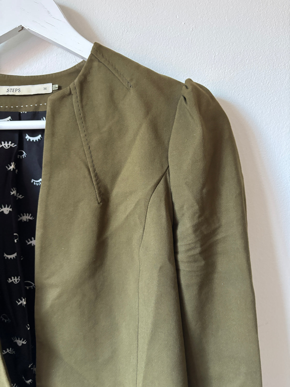 Khaki blazer/jas | Steps | 36