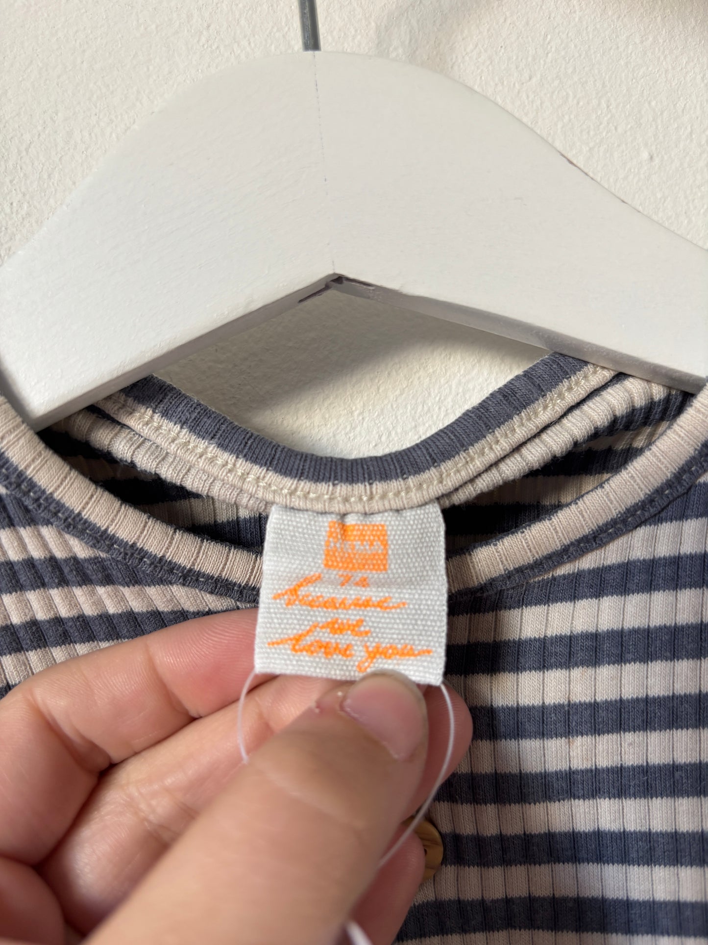 Hema riblongsleeve 74 - zeer goede staat 💸