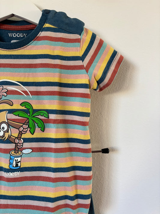 Woody zomerpyjama 80 - nieuwstaat ⭐