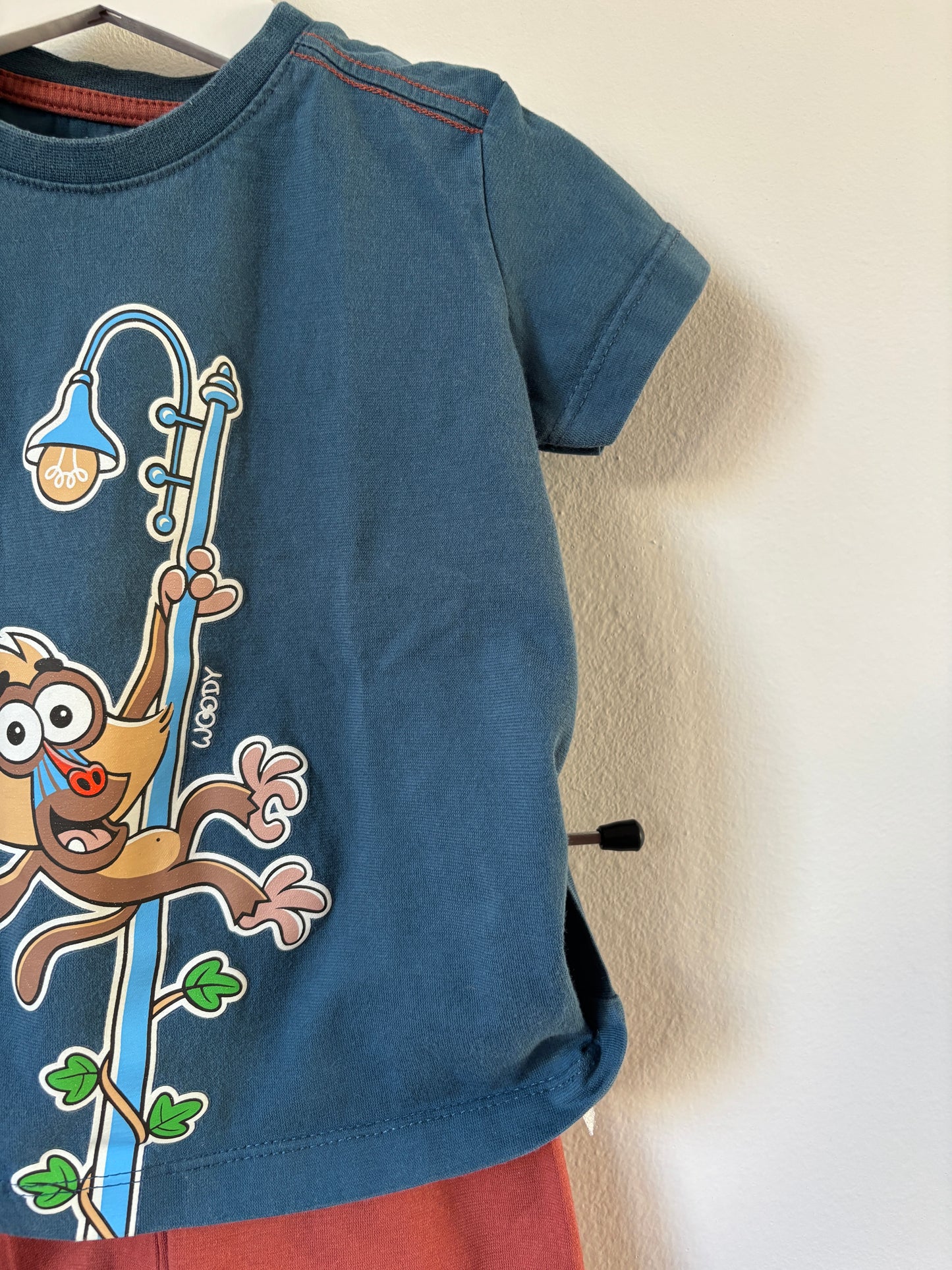 Woody zomerpyjama 80 - nieuwstaat ⭐